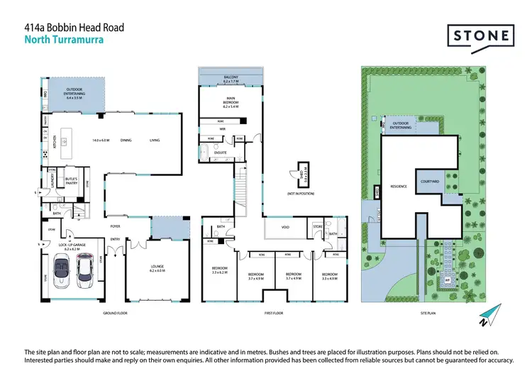 Floorplan of Homely house listing, 414a Bobbin Head Road, Turramurra NSW 2074