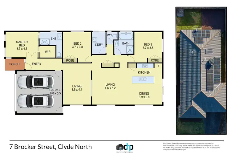 Floorplan of Homely house listing, 7 Brocker Street, Clyde North VIC 3978