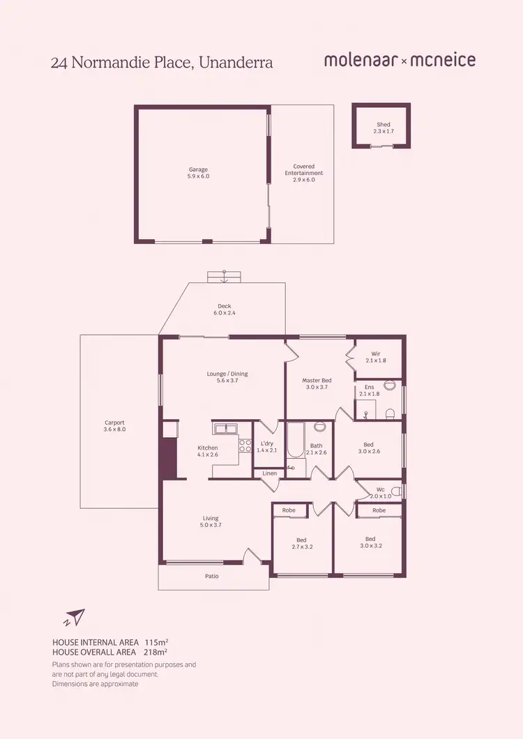 Floorplan of Homely house listing, 24 Normandie Place, Unanderra NSW 2526