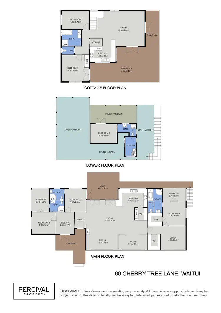 Floorplan of Homely rural property listing, 60 Cherry Tree Lane, Waitui NSW 2443