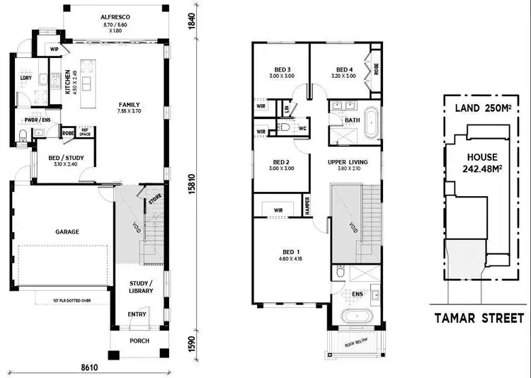 Floorplan of Homely house listing, 15 Tamar St ( Melonba), Marsden Park NSW 2765