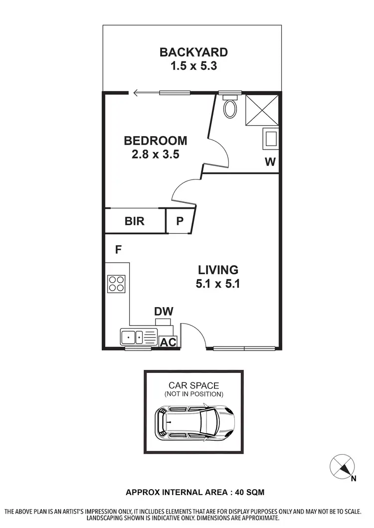 Floorplan of Homely apartment listing, 4/14 Ballantyne Street, Thornbury VIC 3071