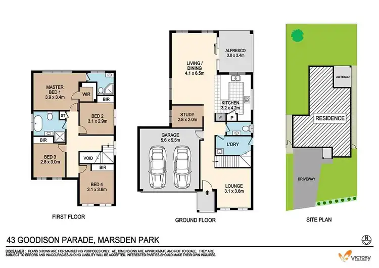 Floorplan of Homely house listing, 43 Goodison Parade, Marsden Park NSW 2765