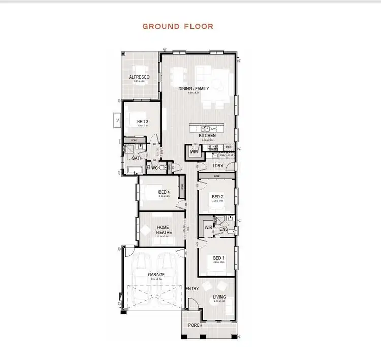 Floorplan of Homely house listing, Address available on request