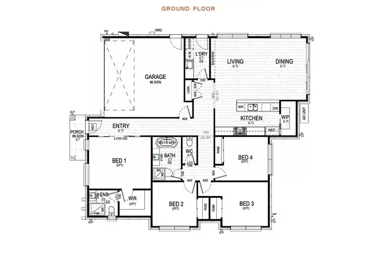 Floorplan of Homely house listing, Address available on request