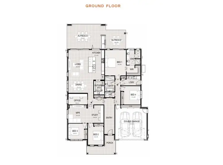 Floorplan of Homely house listing, Address available on request