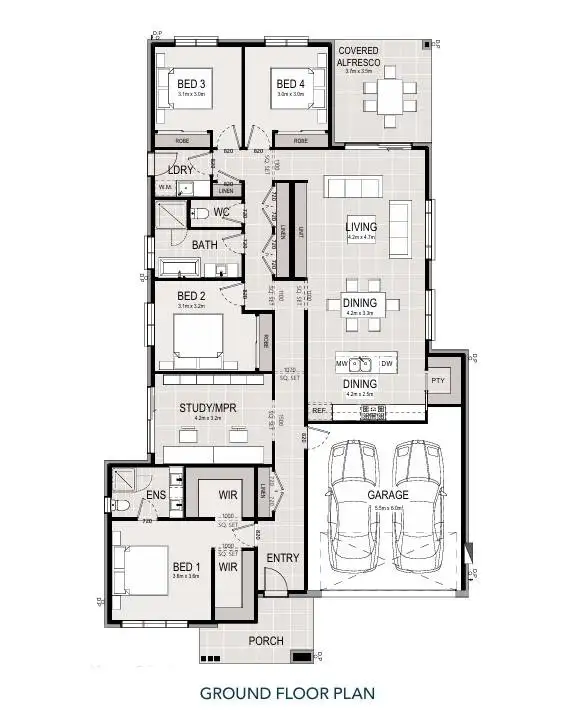 Floorplan of Homely house listing, Address available on request