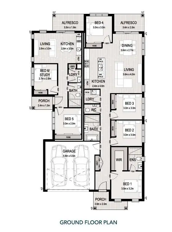 Floorplan of Homely house listing, Address available on request