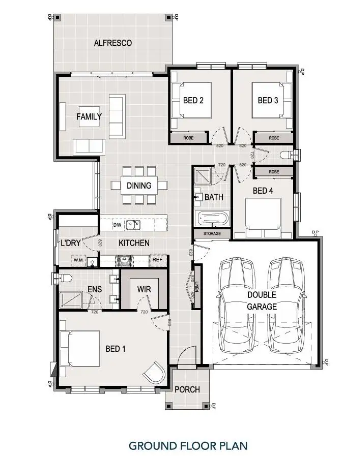Floorplan of Homely house listing, Address available on request