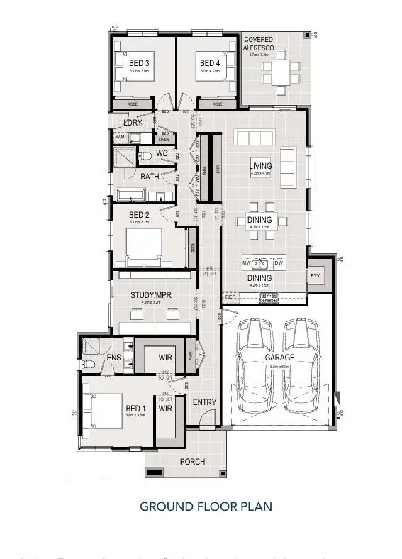 Floorplan of Homely house listing, Address available on request