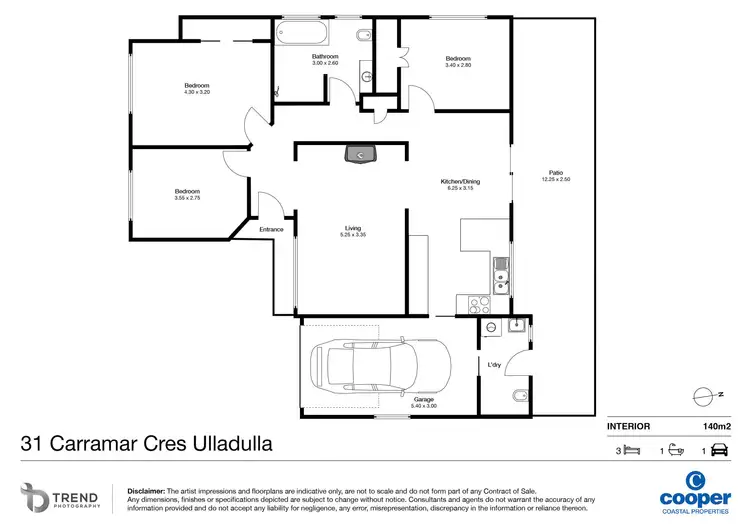 Floorplan of Homely house listing, 31 Carramar Crescent, Ulladulla NSW 2539