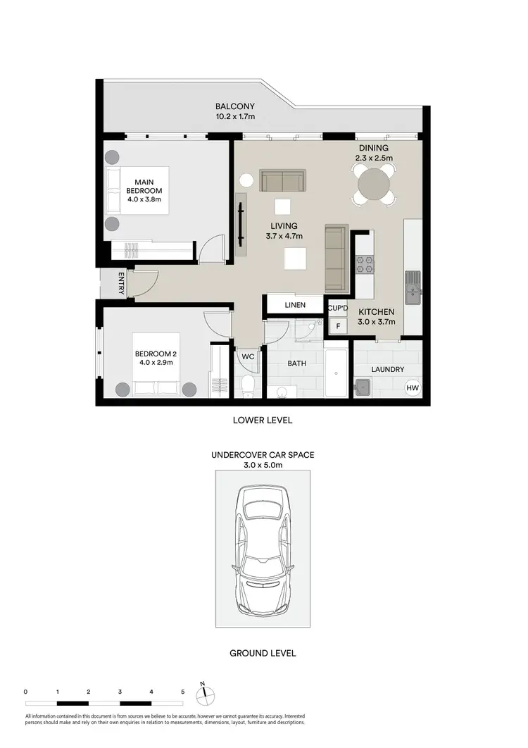 Floorplan of Homely apartment listing, 3/15 Auld Street, Terrigal NSW 2260
