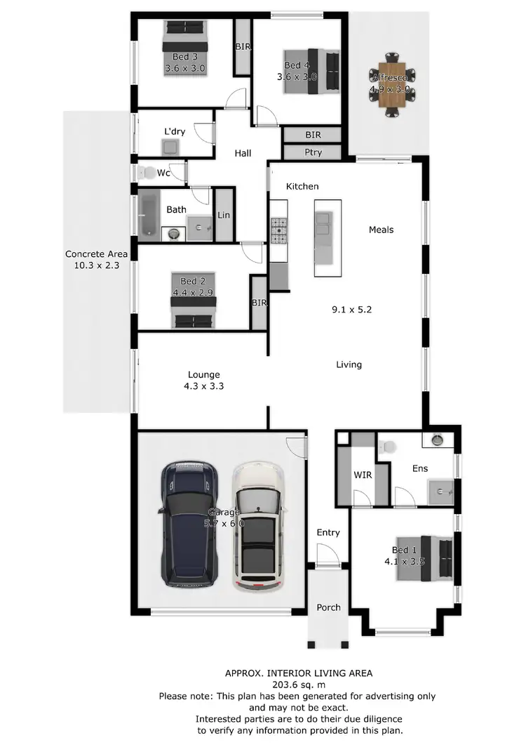 Floorplan of Homely house listing, 21 Rooney Avenue, Killara VIC 3691
