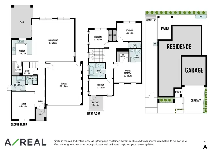 Floorplan of Homely townhouse listing, 1A Davis Street, Doncaster VIC 3108