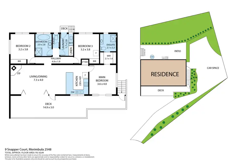 Floorplan of Homely house listing, 9 Snapper Court, Merimbula NSW 2548