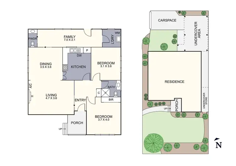 Floorplan of Homely house listing, 1/8 Burwood Avenue, Ringwood VIC 3134