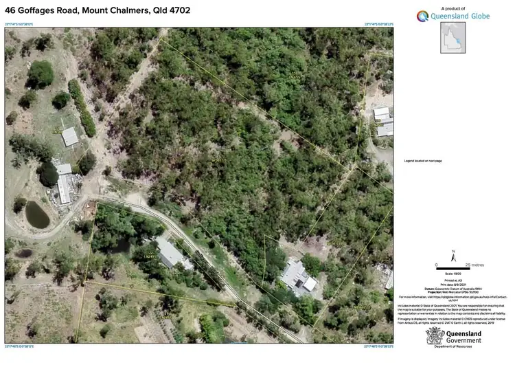 Floorplan of Homely rural property listing, 40 Goffages Road, Mount Chalmers QLD 4702