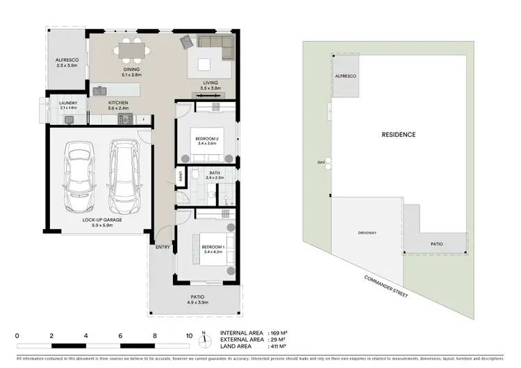Floorplan of Homely house listing, 71 Commander Street, Thrumster NSW 2444