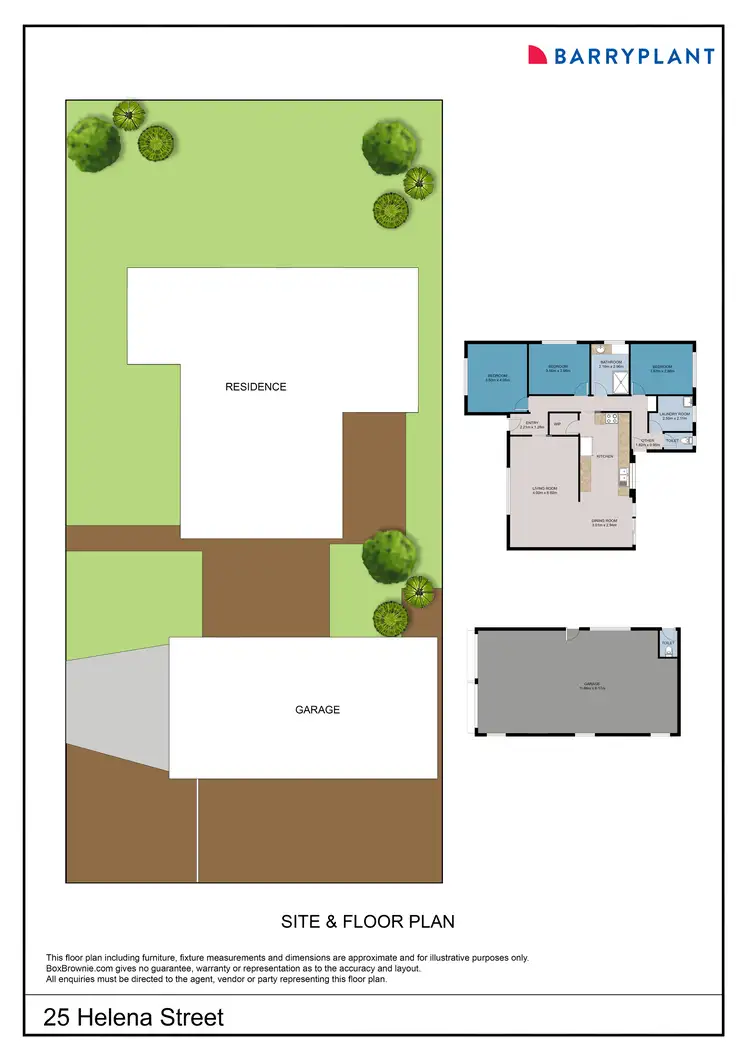 Floorplan of Homely house listing, 25 Helena Street, Wentworth NSW 2648