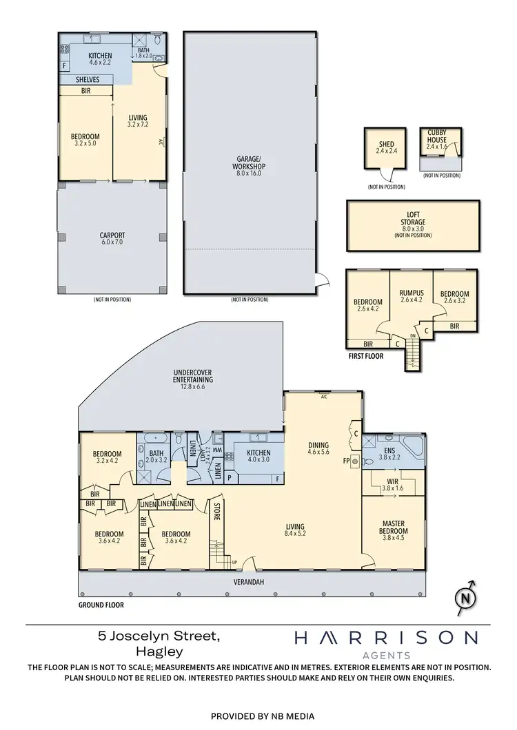 Floorplan of Homely house listing, 5 Joscelyn Street, Hagley TAS 7292