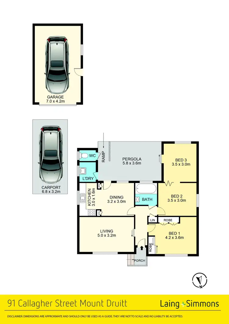 Floorplan of Homely house listing, 91 Callagher Street, Mount Druitt NSW 2770