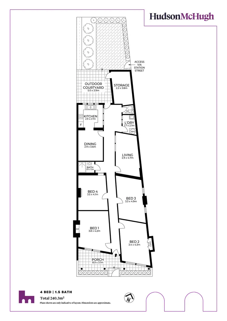 Floorplan of Homely house listing, 60 Brighton Street, Petersham NSW 2049