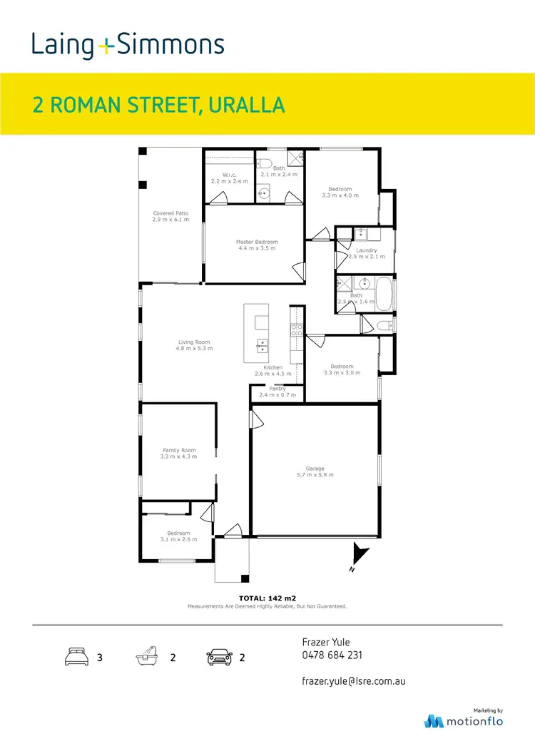 Floorplan of Homely house listing, 2 Roman Street, Uralla NSW 2358