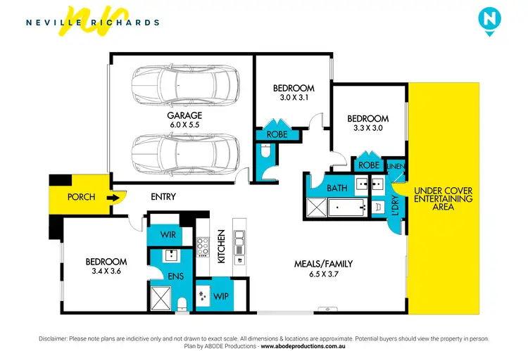 Floorplan of Homely house listing, 8 Miranda Crescent, St Leonards VIC 3223