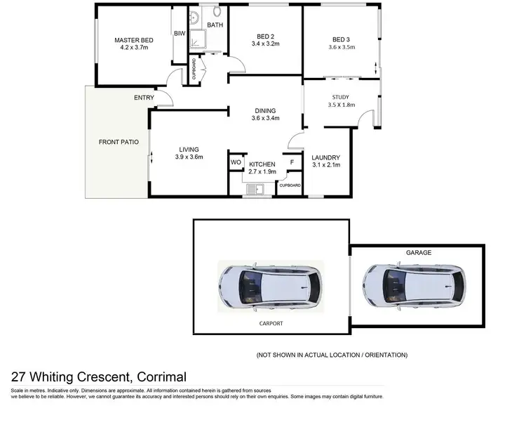 Floorplan of Homely house listing, 27 Whiting Crescent, Corrimal NSW 2518