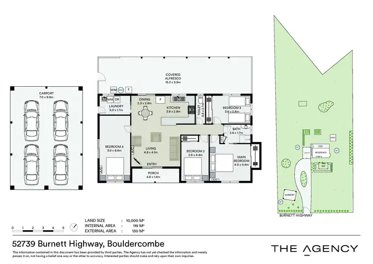 Floorplan of Homely house listing, 52739 Burnett Highway, Bouldercombe QLD 4702