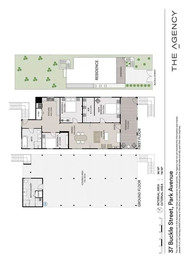 Floorplan of Homely house listing, 37 Buckle Street, Park Avenue QLD 4701