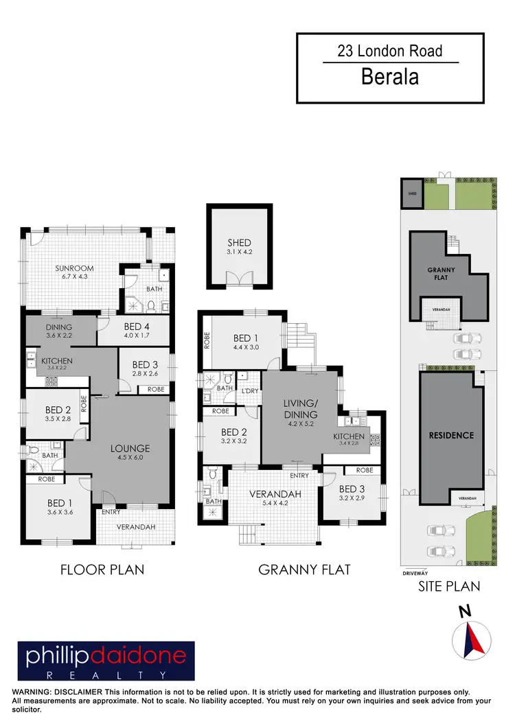 Floorplan of Homely house listing, 23 London Road, Berala NSW 2141