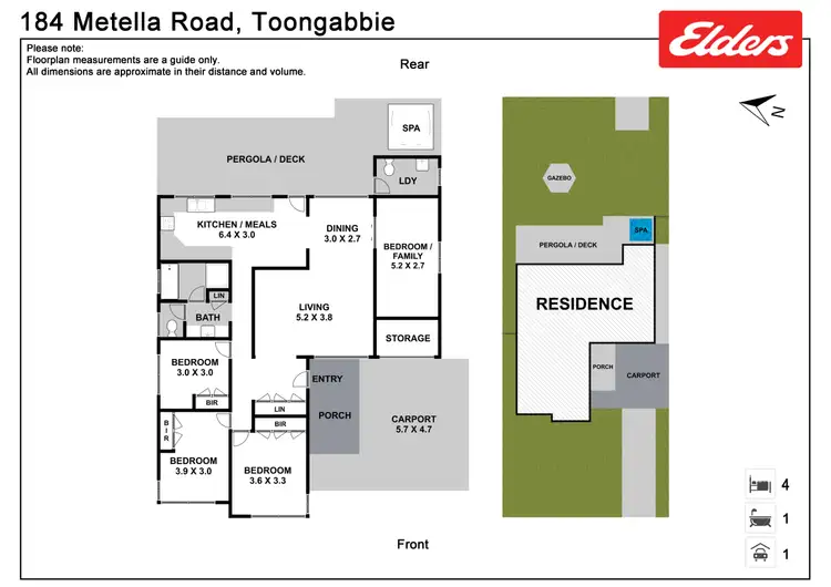 Floorplan of Homely house listing, 184 Metella Road, Toongabbie NSW 2146