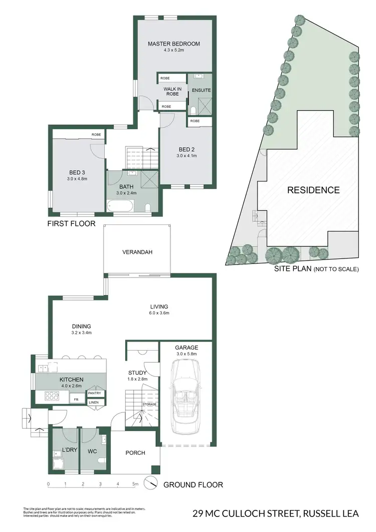 Floorplan of Homely semi-detached listing, 29 McCulloch Street, Russell Lea NSW 2046