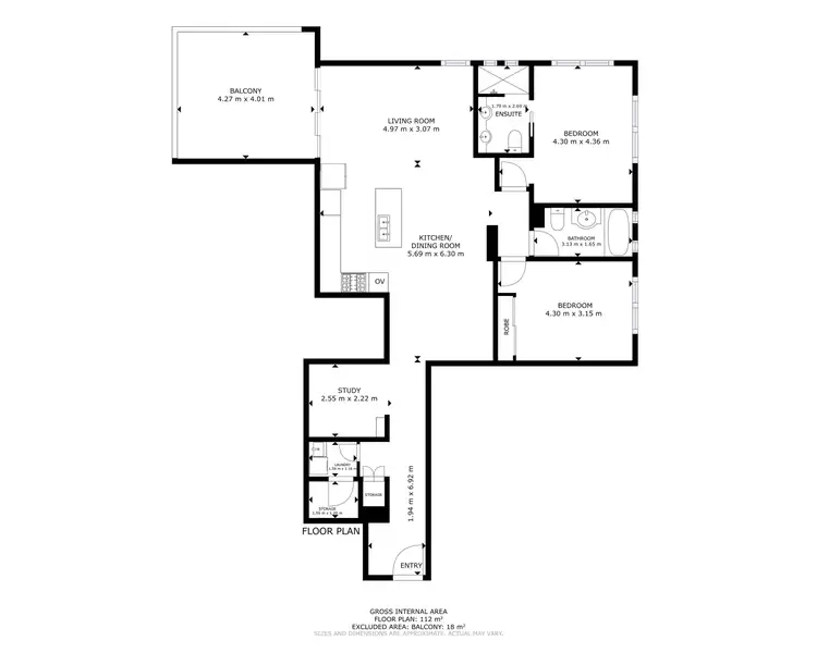 Floorplan of Homely unit listing, 41/168-174 Moore Road, Kewarra Beach QLD 4879