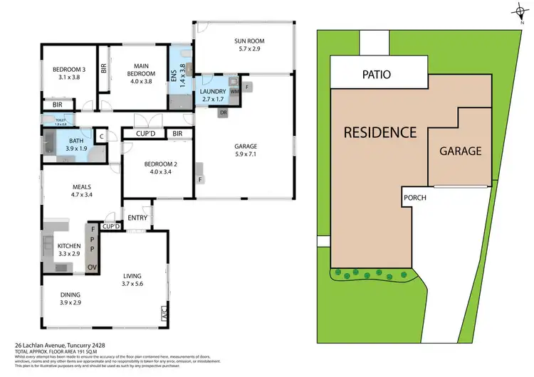 Floorplan of Homely house listing, 26 Lachlan Avenue, Tuncurry NSW 2428