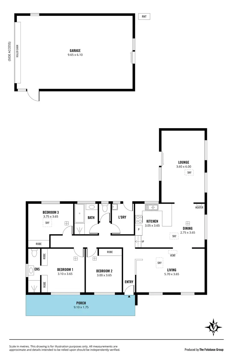 Floorplan of Homely house listing, 23 Rogana Crescent, Hallett Cove SA 5158