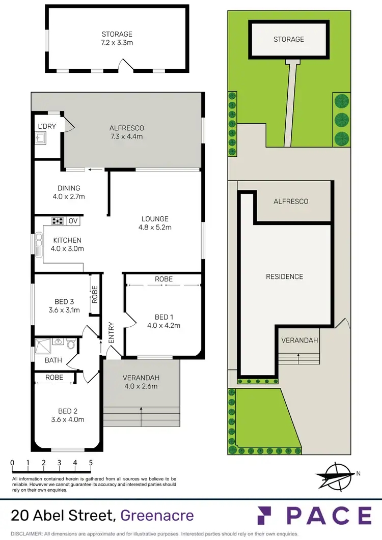 Floorplan of Homely house listing, 20 Abel Street, Greenacre NSW 2190