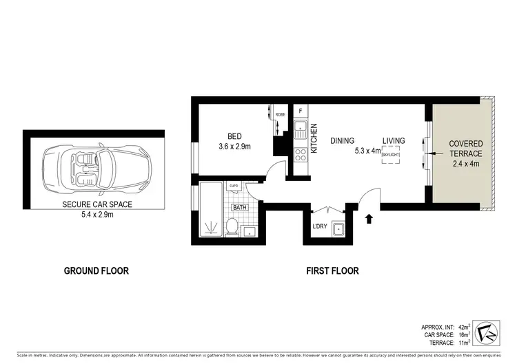 Floorplan of Homely apartment listing, 44/22 Victor Road, Brookvale NSW 2100
