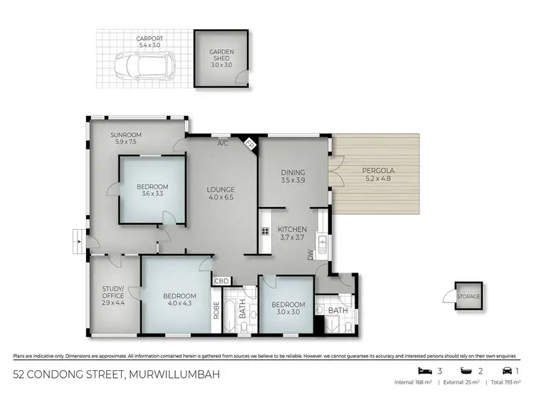 Floorplan of Homely house listing, 52 Condong Street, Murwillumbah NSW 2484