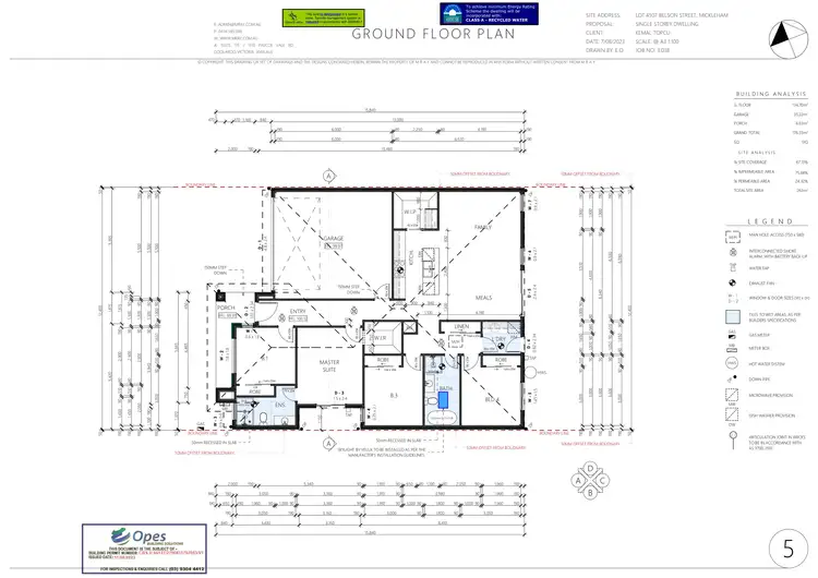Floorplan of Homely house listing, 8 Belson Street, Mickleham VIC 3064