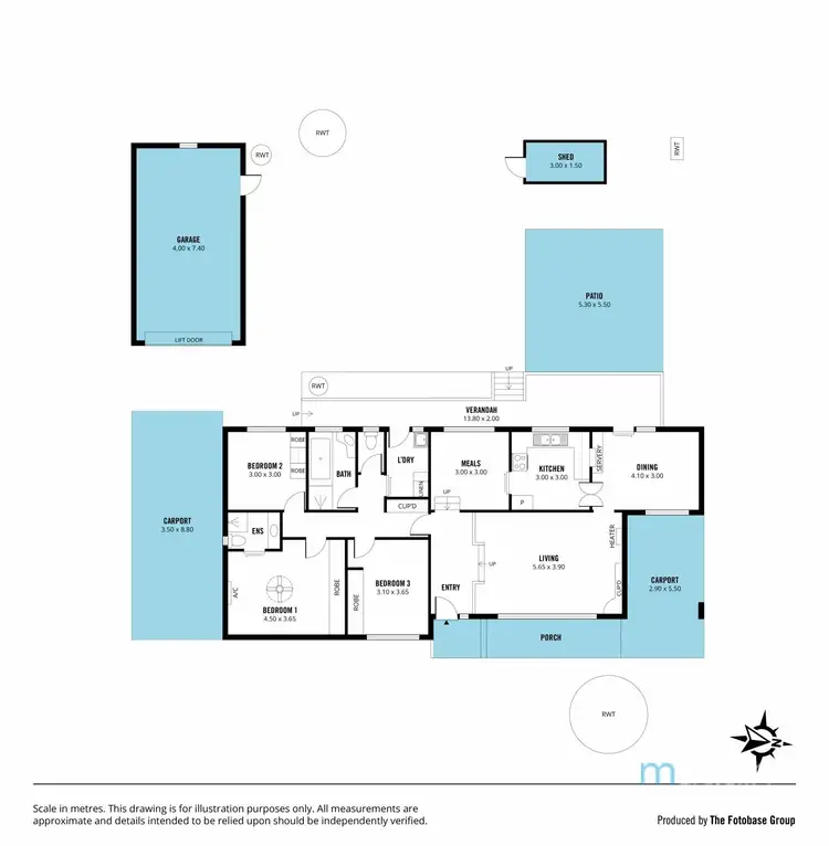 Floorplan of Homely house listing, 4 Ernest Crescent, Happy Valley SA 5159
