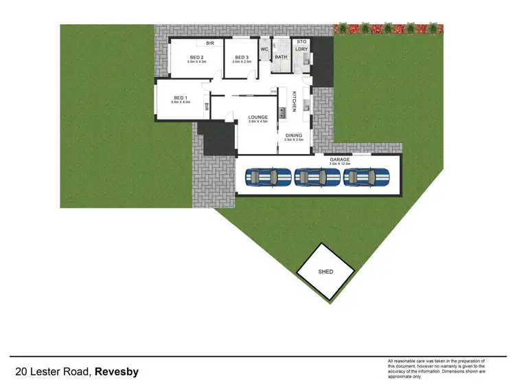 Floorplan of Homely house listing, 20 Lester Road, Revesby NSW 2212