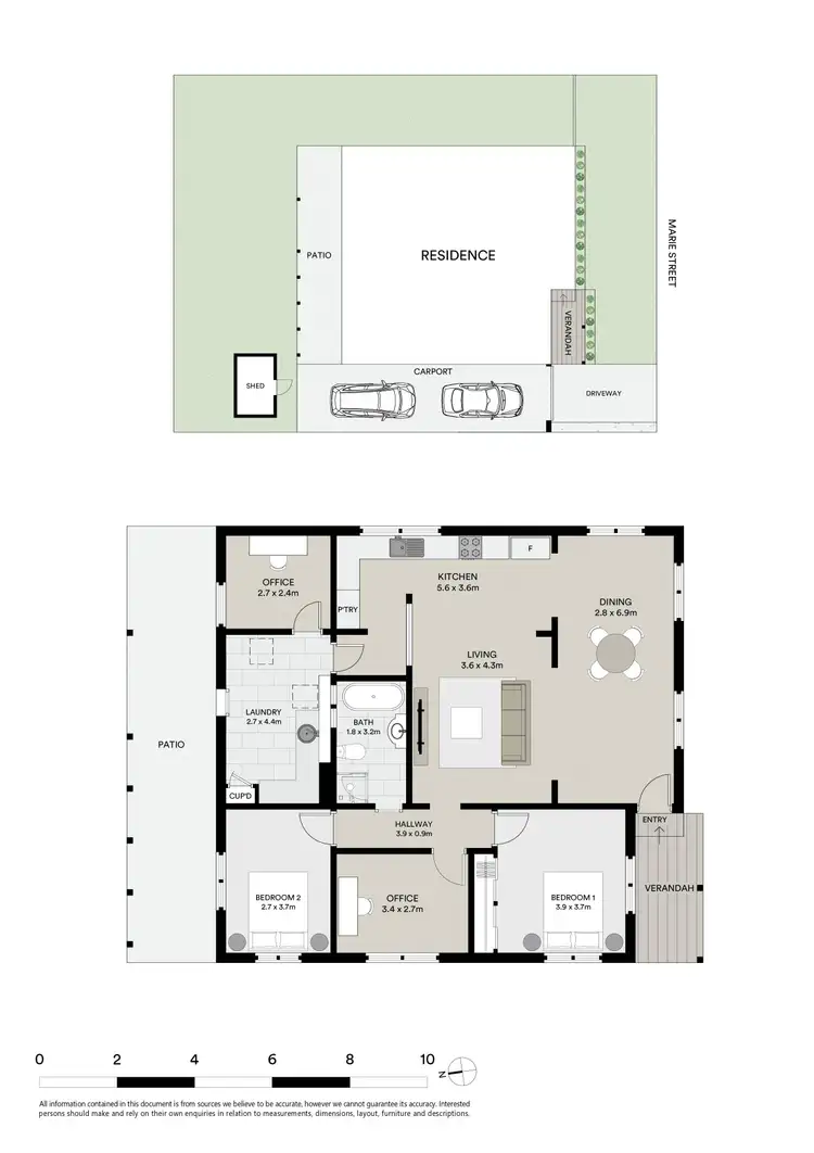 Floorplan of Homely house listing, 83 Marie Street, Berserker QLD 4701
