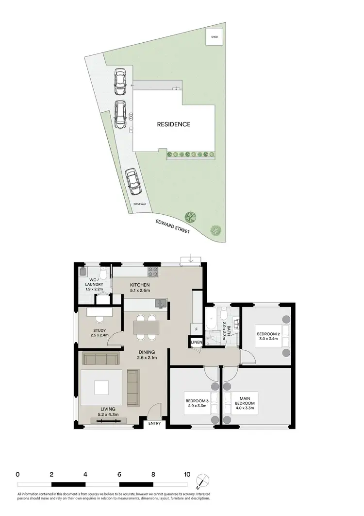 Floorplan of Homely house listing, 12 Edward Street, Lurnea NSW 2170