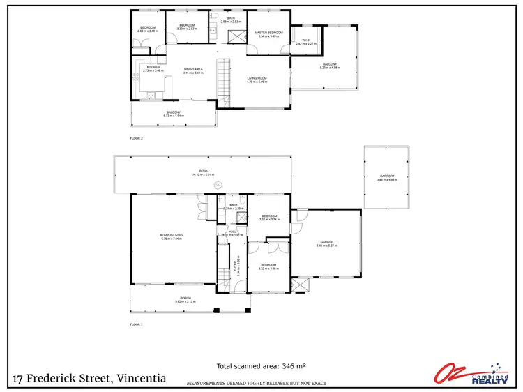 Floorplan of Homely house listing, 17 Frederick Street, Vincentia NSW 2540