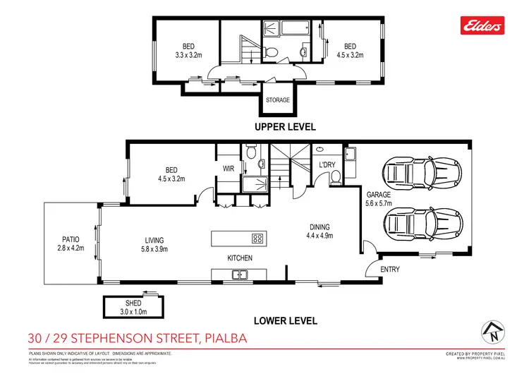 Floorplan of Homely townhouse listing, 30/29 Stephenson Street, Pialba QLD 4655