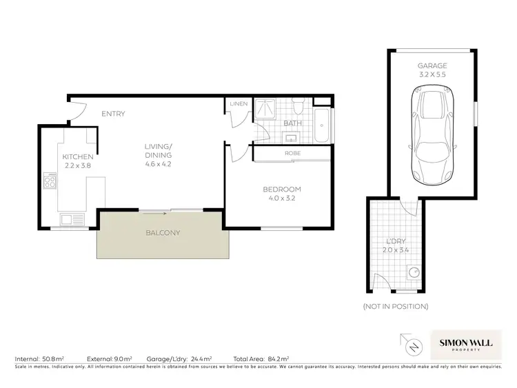 Floorplan of Homely unit listing, 6/51 Morgan Street, Merewether NSW 2291