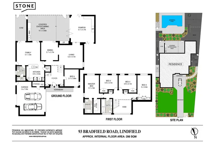 Floorplan of Homely house listing, 93 Bradfield Road, Lindfield NSW 2070
