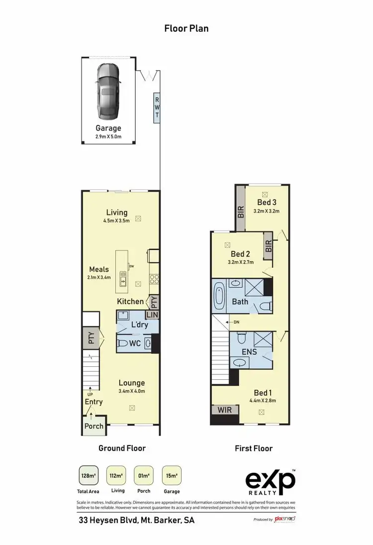 Floorplan of Homely house listing, 33 Heysen Boulevard, Mount Barker SA 5251